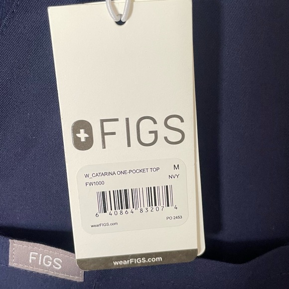 FIGS navy blue jogger scrub set - Picture 3 of 5